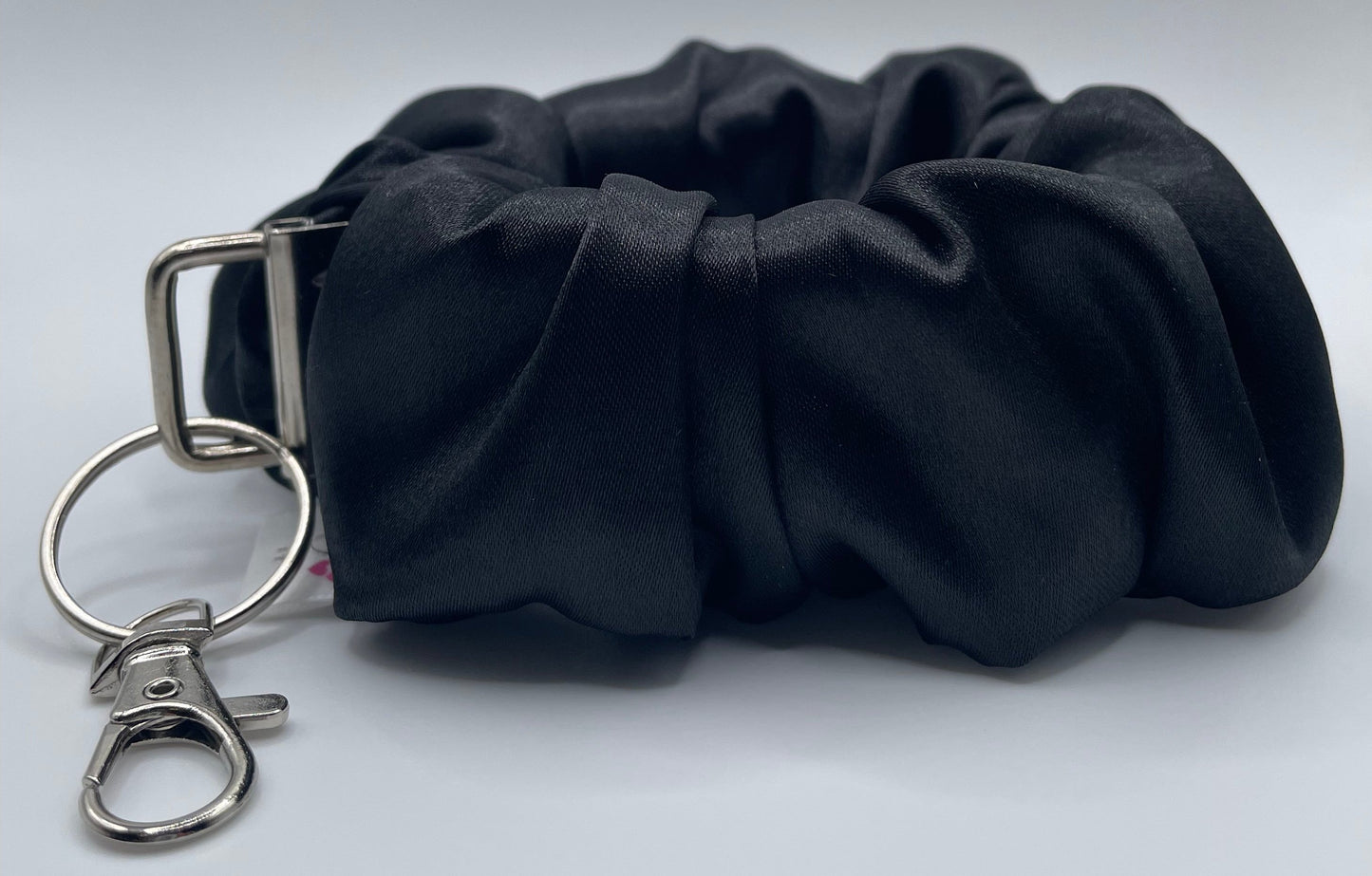 Black Cat Scrunchie Wristlet