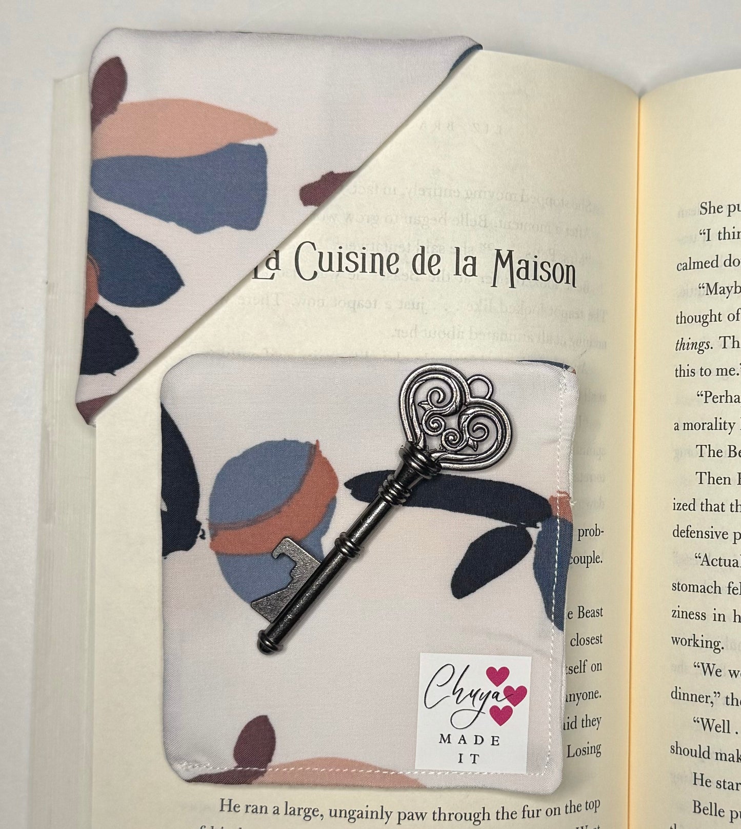 Marie Fabric Bookmark